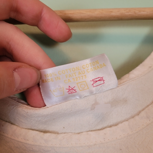 Vintage cream cotton tank top - Picture 9 of 9